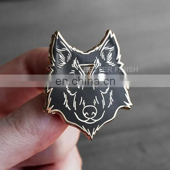 Wholesale Custom Metal Design Souvenir Shield Military Badge photo-6