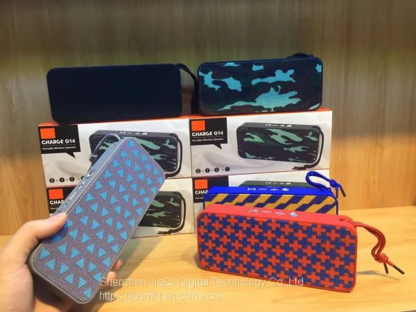 G14 Mobile Phone Bluetooth Stereo Wireless Speaker Cloth Network Outdoor Low Sound Gun Foreign Trade Hot Style Card Blue photo-4