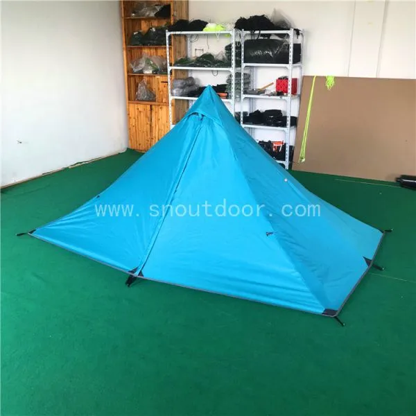Mountain Cattle 1 Person Pyramid Mountaineering Trekker Tent photo-4