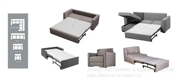 2-Stage Real Bed Sofa Mechanism TD000# photo-5