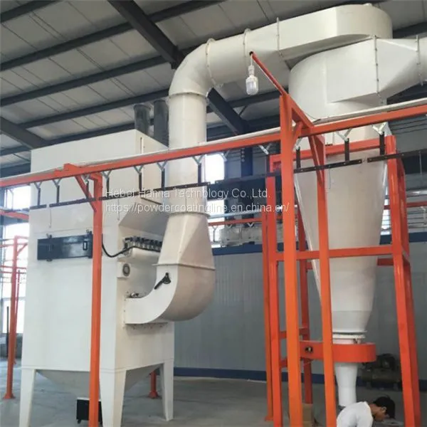 Top Sale Wrought Iron Spraying Equipment Powder Coating Line photo-2