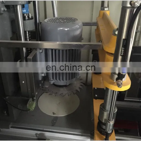 UPVC Window CNC Corner Cleaning Machine photo-3