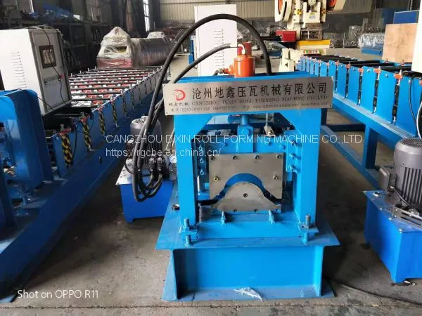 Building Material 312mm Roofing Ridge Cap Making Machine photo-2
