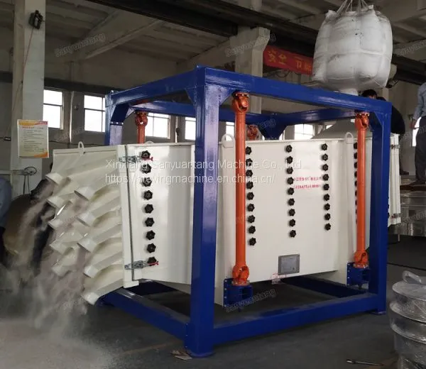 Quartz Sand Screening Machine With Large Capacity