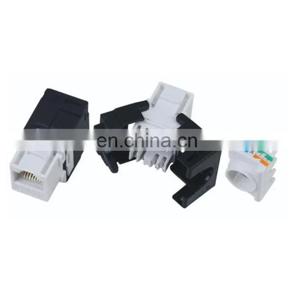 UTP 180 Toolless Rj45 Connector Cat6a Keystone Jack With Cable Holder photo-5
