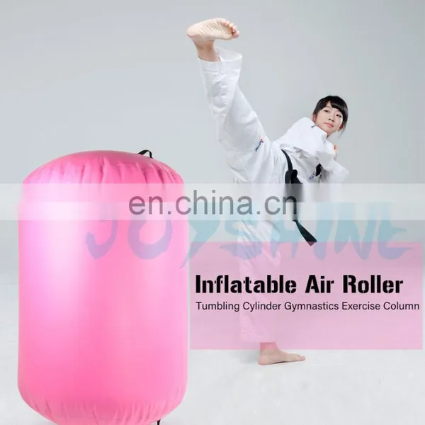 Gymnastics Training Airtrack Mat 1.5m Blue Inflatable Air Barrel Air Track Roller For Home Edition photo-3