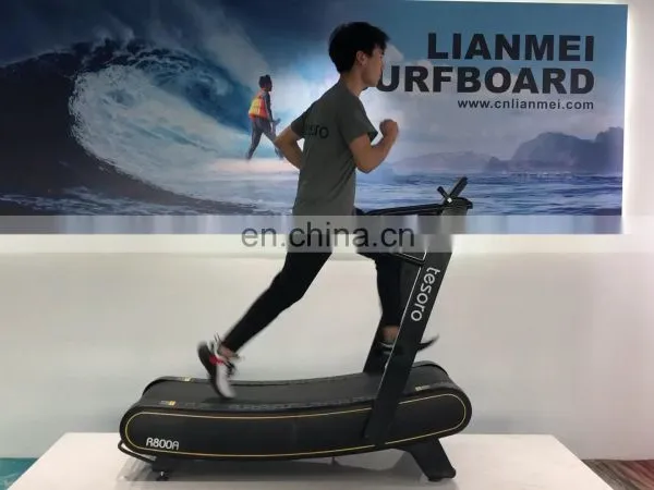 Curved Treadmill & Air Runner Low Price Treadmill for Gym and Home Use Foldable Curved Treadmill Running Machine for Exercise photo-5