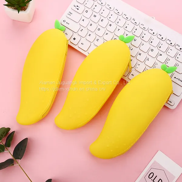 Silicone Fruit Pencil Bag photo-2