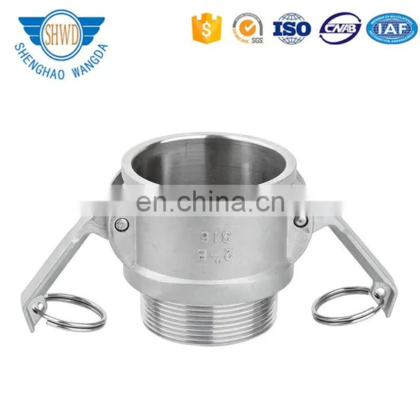 High Pressure Fitting Stainless Steel/Aluminum Camlock Coupling photo-4