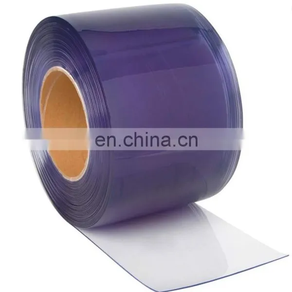 Super Clear Transparent Door Colourful PVC Strip Curtain Rolls PVC Door Curtain