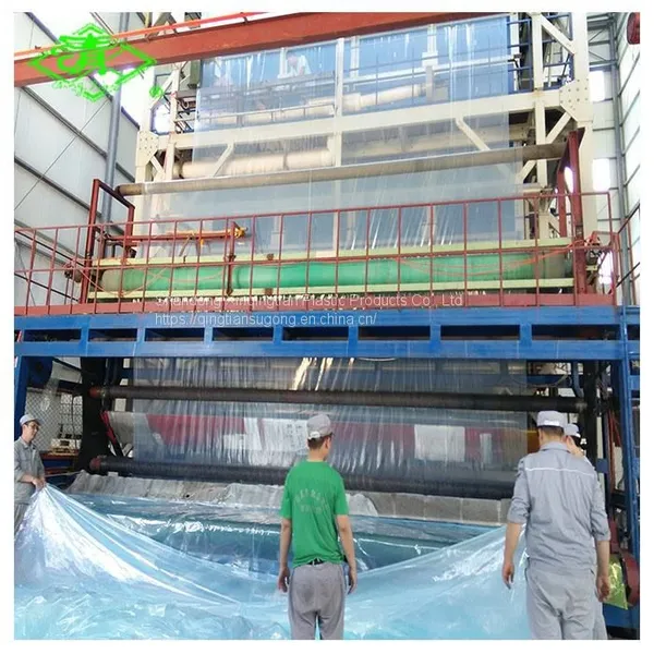 Blue Lifelong Anti-Fogging & Dripping Po Film UV Greenhouse Film for Agriculture photo-3