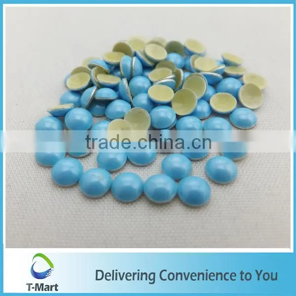 Milk Color Hot Fix Metal Rhinestuds photo-5
