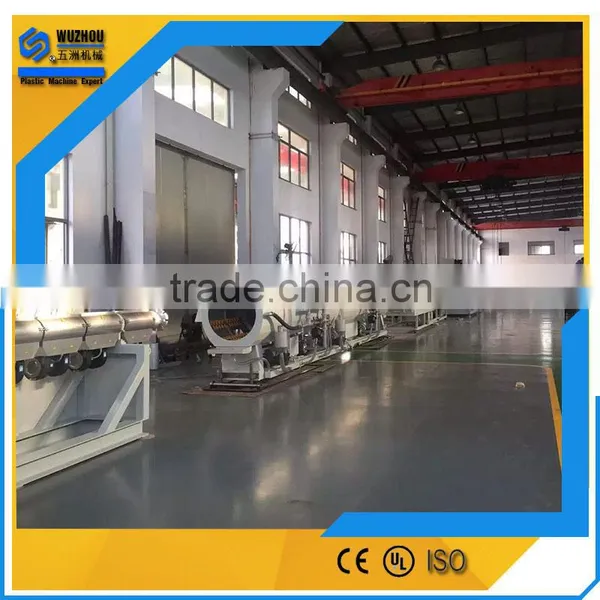 Supplier of River Dredging 450mm Plastic Gas Pipe Extrusion Production Line