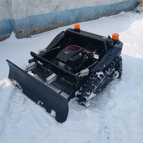 Rubber Track Remote Operated Slope Mower (VTLM800) Vigorun VTLM800 Radio Controlled Tracked Grass Cutting Machine for Sale Made by Vigorun Tech photo-2