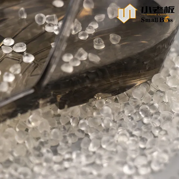 Transparent PVC Granules Price for Shoes Sole PVC Compound Pellet for Footwear Sandals Raw Material Crystal Shoe Sole photo-6