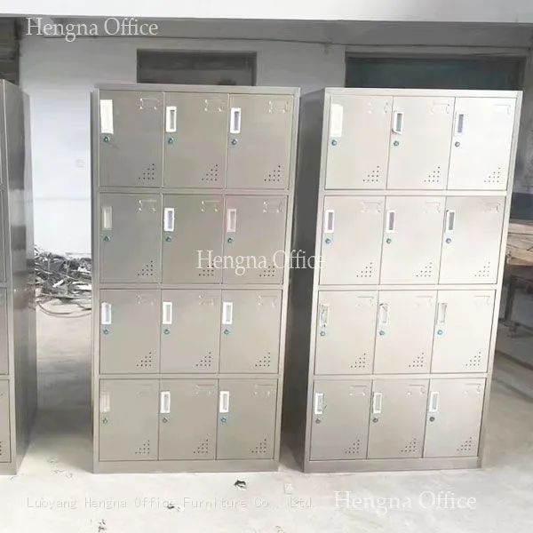 Water Proof Heavy-Duty Thickened Stainless Steel Employee Lockers With Makeup Mirror Design for Offices & Workplaces-OEM/ODM photo-3