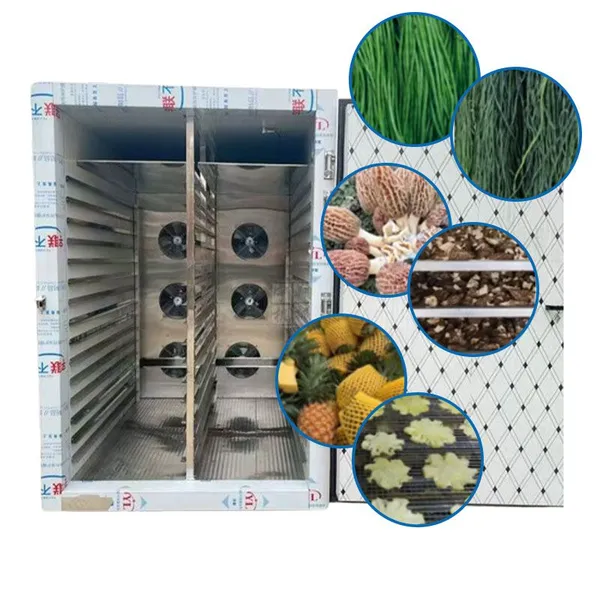 Stainless Steel Fruit Drying Equipment With 12-Layer Trays and Overheat Protection