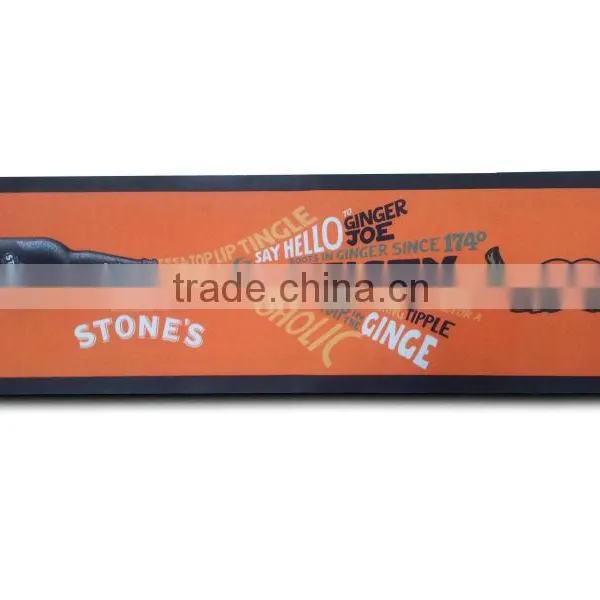 China Goldenl Supplier Custom Non-woven Fabric Nitrile Rubber Beer Bar Mat photo-5