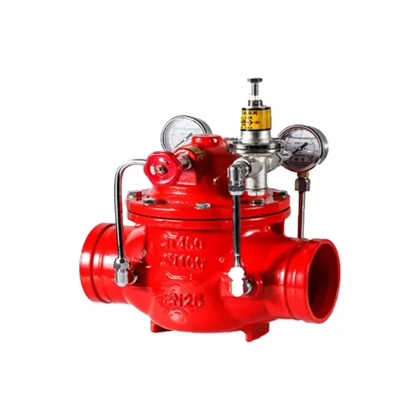Hot Selling Ductile Iron Pressure Control Valve Slot Type Pressure Reducing Valve photo-2