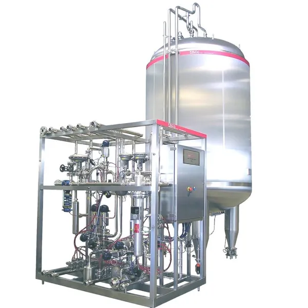 Aseptic Storage Buffer Tank for Uht Milk With Aseptic Fiiler photo-3