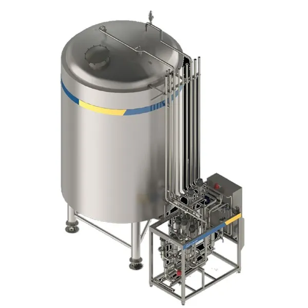 Milk Aseptic Holding Tank Steam Sterile Milk Boiler Machine 1000 L 5000L 10ton photo-4