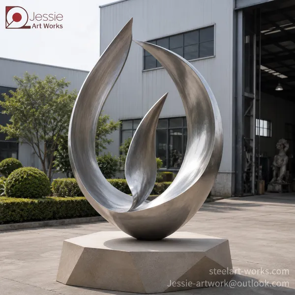 Corten Steel Art Sculpture photo-4