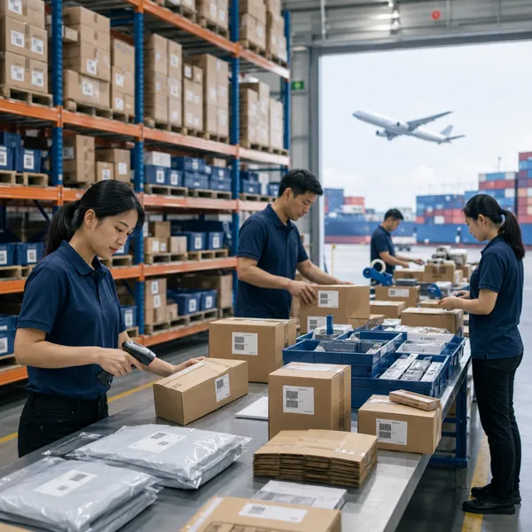 China Product Sorting SKU Labeling and Shipping Service
