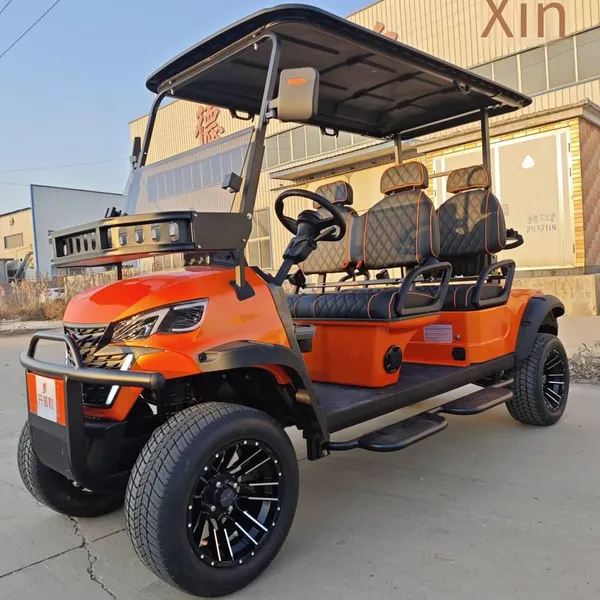 New kc Four-seater Electric Golf Cart, Direct Factory for Export, Quality Guaranteed, Customizable at Will photo-5