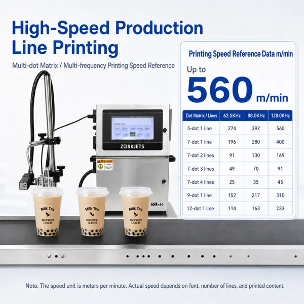 Bubble Tea Cup Coding Machine for PET PP Plastic Cups Expiry Date Lot Number Printing photo-2