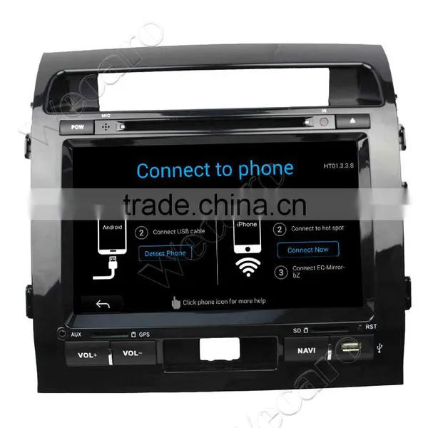 Wecaro WC-TL9006 9" Android 4.4.4 Car Multimedia System in Dash Car Dvd Player for Toyota Land Cruiser Prado Android 2008-2012 photo-5