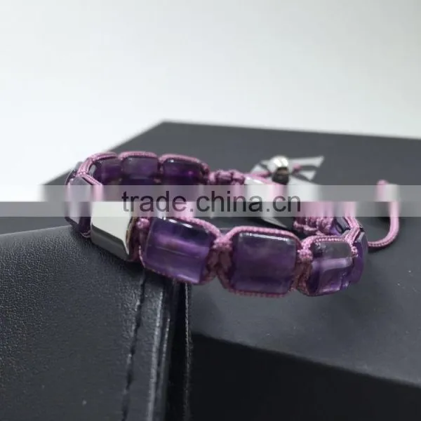 Custom High Quality Stainless Steel Jewelry Handmade Man Charm Bead Bracelet Popular Style Hot Sell photo-2