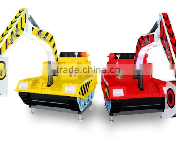 QH-E007 2015 New Product Children Racing Car Simulate Excavator photo-2