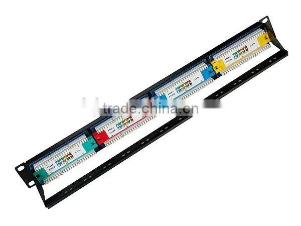 Made in China Cat5e UTP 24 Ports Patch Panel photo-2