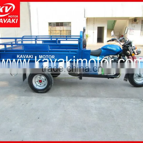 2013 Popular Produced Four Stroke Powerful Engine/ Three Wheel Vehicles With Cabin for Cargo Box