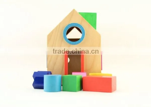 Miniature Wooden Toys House,wooden Educational Blocks Toys,intelligence Toy photo-2