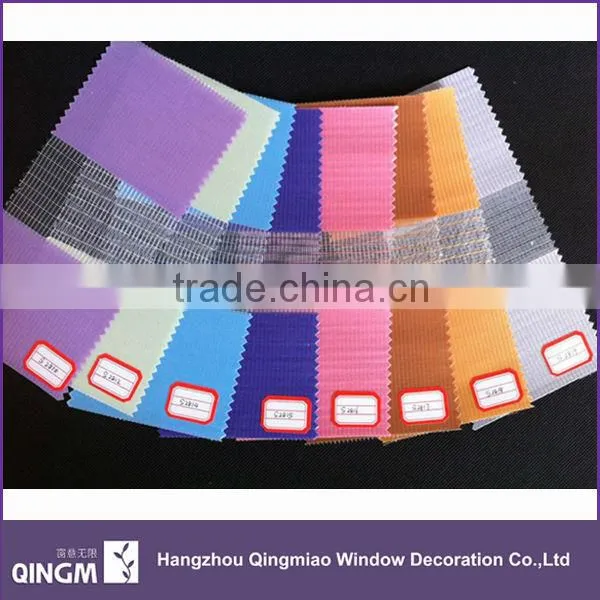 Wholesale Rainbow Color Roller Type and Horizontal Pattern Zebra Blinds Fabric