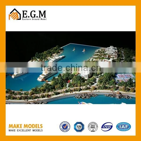 Miniature Construction & Real Estate Urban Planning Model