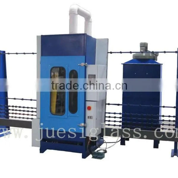 JUESI Flat Glass Sand Blaster Machine Glass Machine