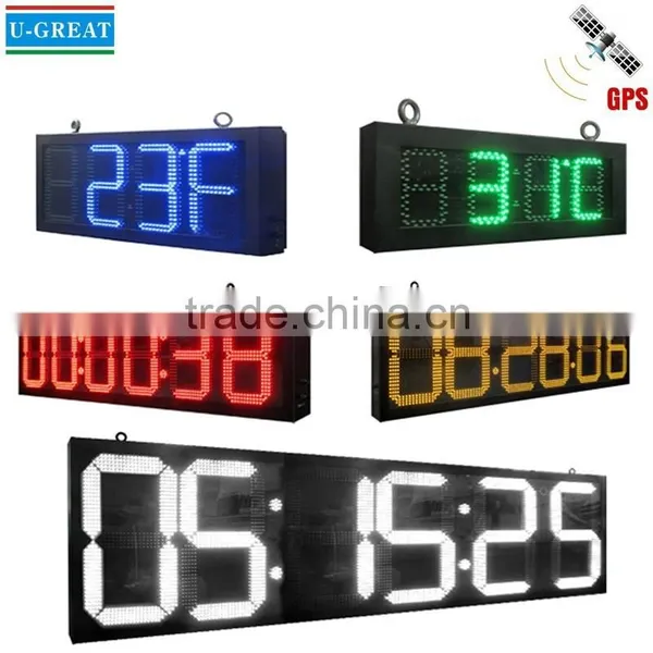 8inch LED Clock Display / LED Countdown Clock With Tripod Stand photo-2