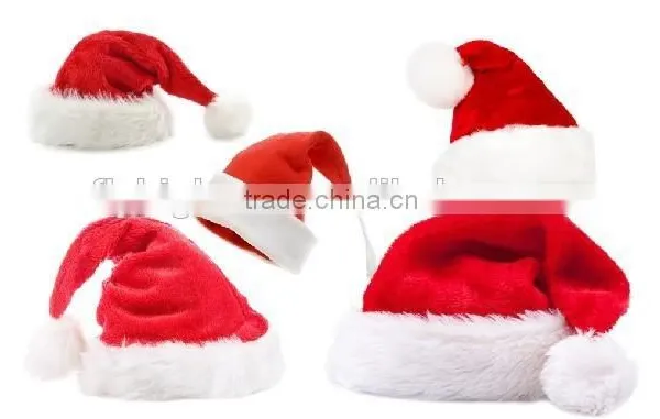 Fly High Factory Made Decorated Santa Hat Christmas High Quality Santa Hat photo-4