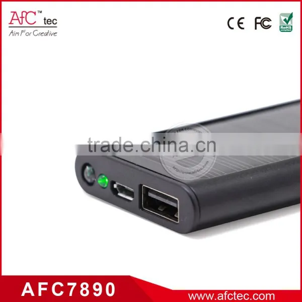 Ultra Slim 1200mAh Solar Cell Phone Battery Charger Portable photo-4