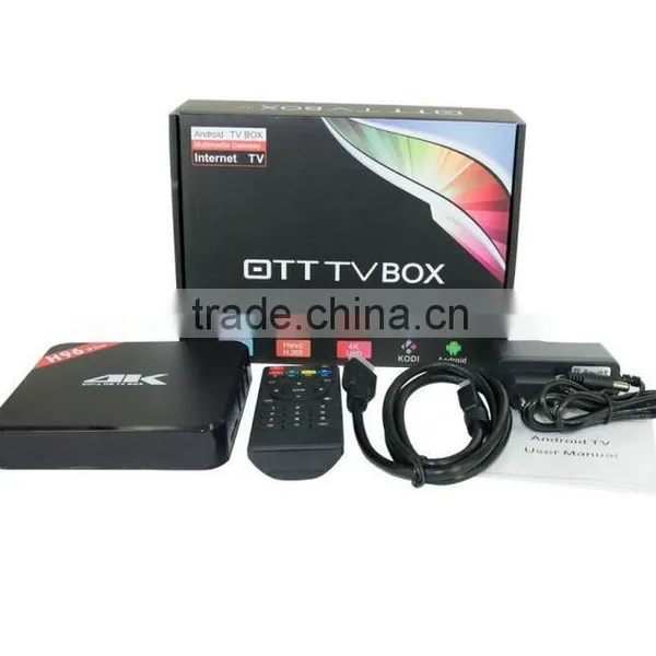 H96 Plus Amlogic S905 Android 5.1 TV BOX 2GB/16GB Quad Core Gigabit LAN 2.4G/5G WiFi BT4.0 TV Box