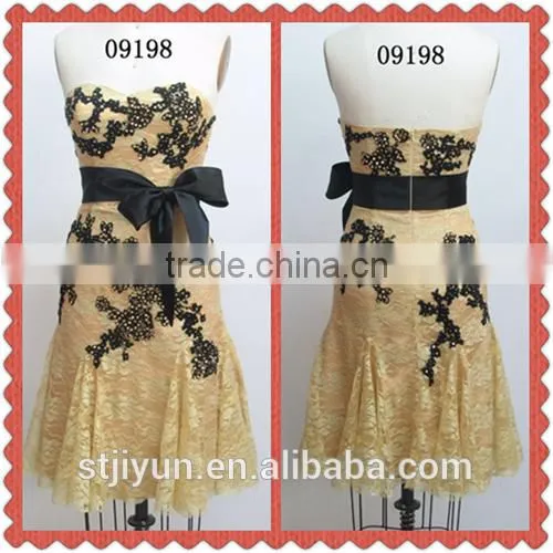 Sexy Sweetheart Fishtail Homecoming Patterns of Lace Evening Dress