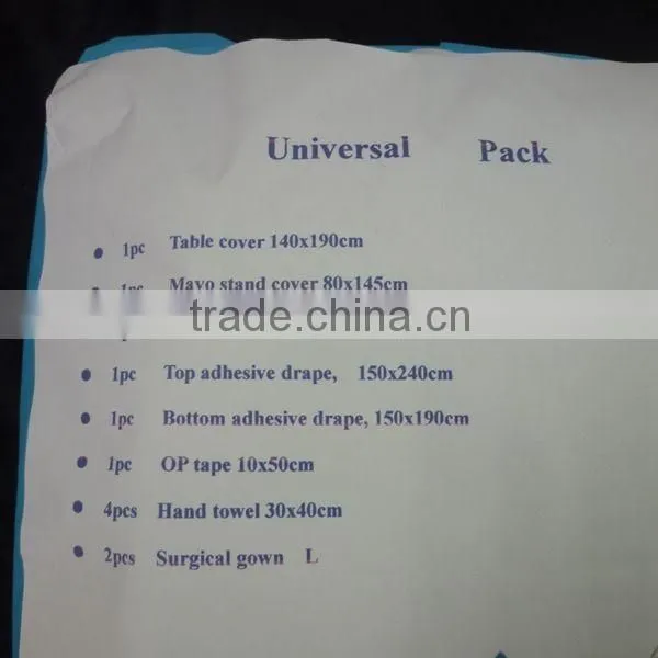 Universal Surgical Pack