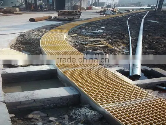 Fibreglass FRP Floor Grating and Grid Flooring photo-4