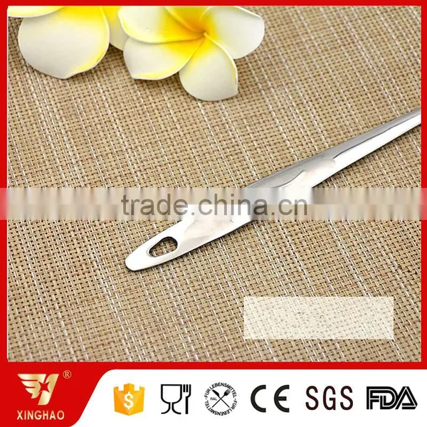 Good Quality Wholesale Utensil Soup Ladel Wire Skimmer With Rose Pattern Handle photo-6