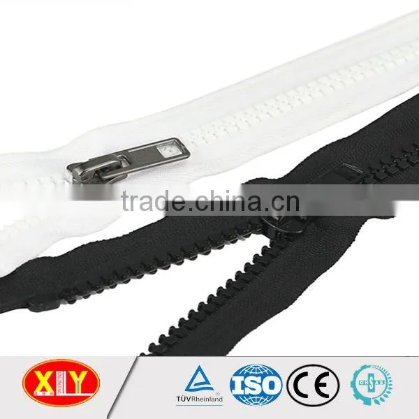 hot sale normal slider normal puller open end plastic zipper