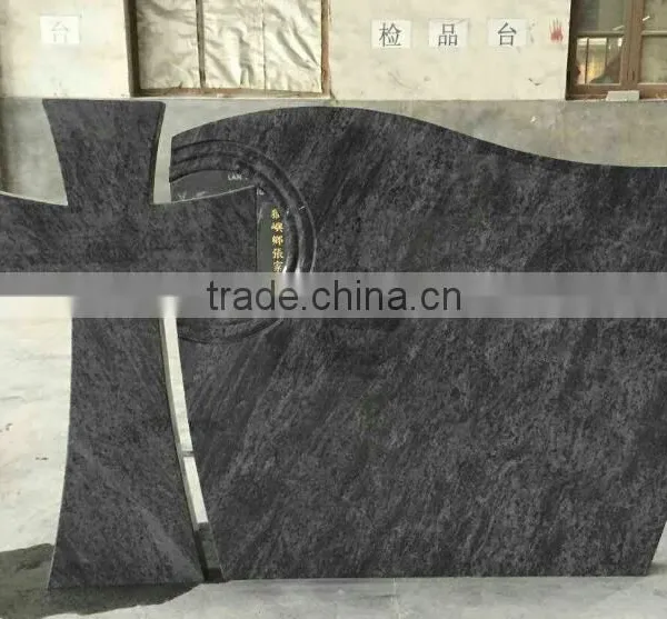 Bahama Blue Granite Monument