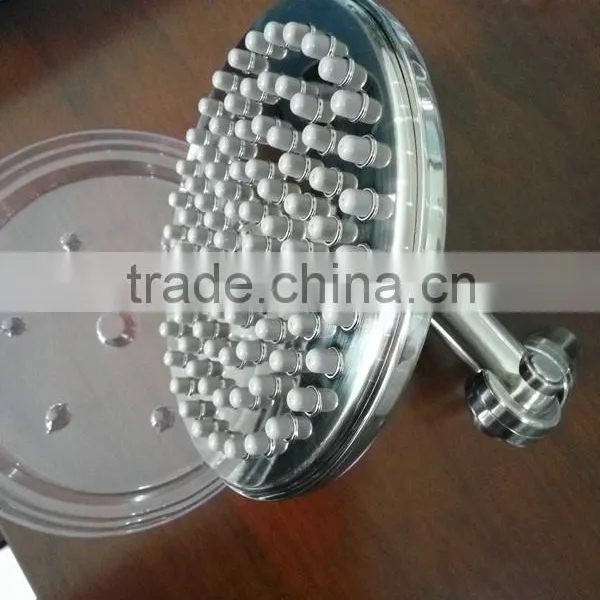 LED Light Fainfall Hand Shower Head With Rotated Shower Arm Temperature Control Shower Heads photo-4