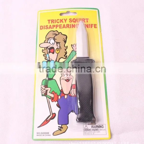Plastic Retractable Novelty Disappearing Dagger Knife Blade photo-6